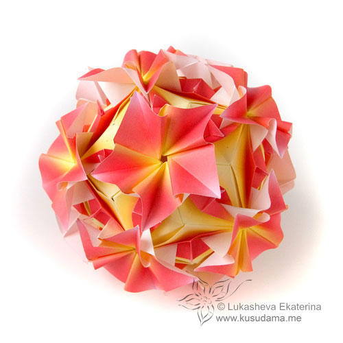 Calendula Origami Kusudama
