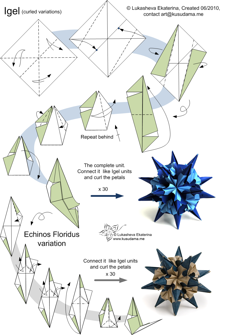 Diagram for Igel_curled kusudama