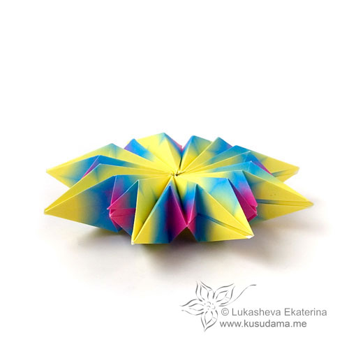 BBB modular origami star