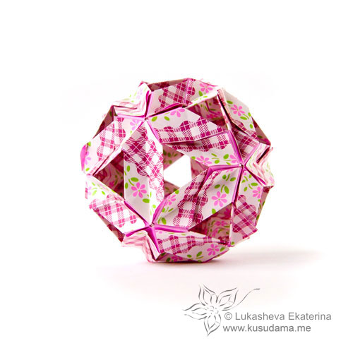 Farandola origami kusudama