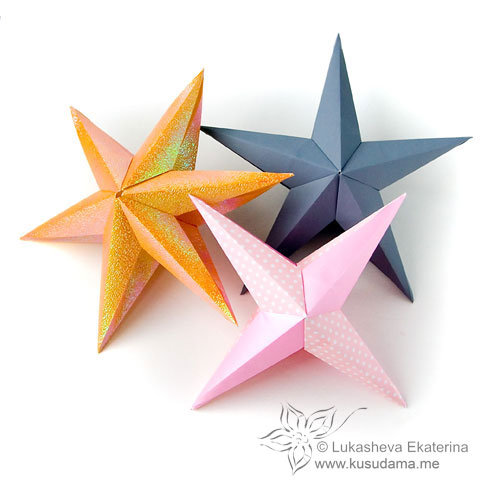 Futurica modular origami star