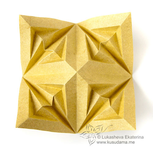 Origami corrugation